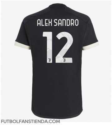 Juventus Alex Sandro #12 Tercera Equipación 2023-24 Manga Corta